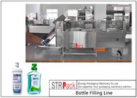 Mouthwash Packaging Line With Bottle Unscramble,Filling Machine,Capping Machine,Labelling Machine For Liquid Filler