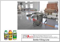 250ML-5L Pesticide Liquid Filling And Capping Machine Line Stable Anti Corrosive