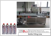 Automatic Gas Cartridge Aerosol Can Filling Machine Line With Water Bath Leakage Tester