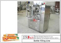 Toothpaste Tube Filling And Sealing Machine Line With Circulation Vacuum Emulsifying Mixer