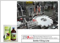 Veterinary Medicine Liquid Bottle Filling Line / Bottle Liquid Filling Machine Line