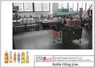 Linear 1L Dishwasher PET Bottle Filling Line With Bottle Unscrambler Machine