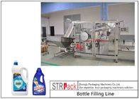 PLC Control Laundry Detergent Filling Machine Line With High Production Efficiency