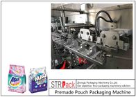 Powder / Granules Premade Pouch Packaging Machine High Efficiency With Linear Weigher
