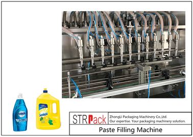 12 Heads Piston Filling Machine Servo Filling Machine 50BPM Filling Speed