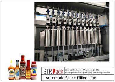 Abrasion Resistance Sauce Filling Machine Jam Filling Machine 304 Stainless Steel