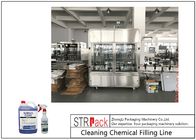 Industrial Bottle Filling Line Cleaning Chemical Filling Line Stable Voltage