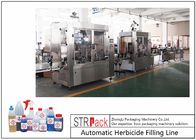 Beverage / Food Bottle Filling Line Herbicide Filling Line High Efficiency