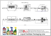 Automatic Bottle Filling Line Liquid Fertilizer Packaging Machine 500ml - 5L Volume