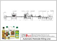 Full Automatic Bottle Filling Line Pesticide Aerosol Filling Line 220V 50HZ Voltage