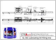 Lubricating Oil Automatic Filling Line 5L - 30L Net Weigh Filling Machine
