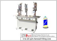 Semi Automatic Bottle Filling Line / Liquid Filling And Sealing Machine