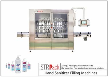 Hand Sanitizer Automatic Liquid Filling Machine For Liquid Soap,Disinfectant,Detergent,Bleach,Alcohol Gel Etc