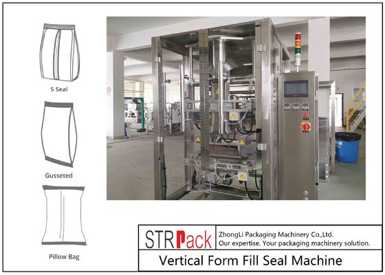 Vertical Coffee Powder Packing Machine , Auger Powder Filling Machine