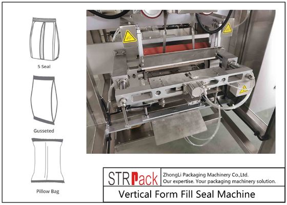 Quad Seal Bagger Automatic Filling And Packing Machine For Cocoa, Icing Sugar Powder