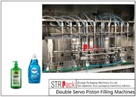 Double Servo Piston Liquid Filling Machine For Liquid Products sauces, salad dressings, cosmetic products, liquid soaps,
