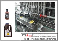 Linear Barbecue Sauce Volumetric Piston Filling Machine 316L Stainless Steel
