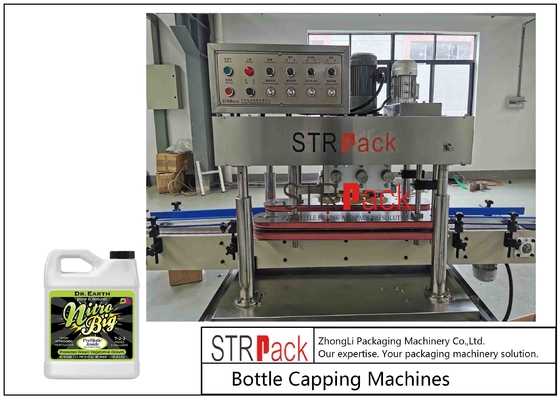 150pcs/Min Bottle Capping Machine Semi Automatic Spindle Capper 200CPM