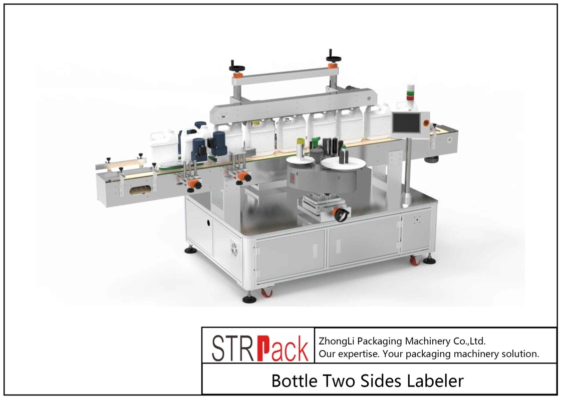 STL-AL Bottle Double Side Labeling Machine Counterpressure Plate 1500mm