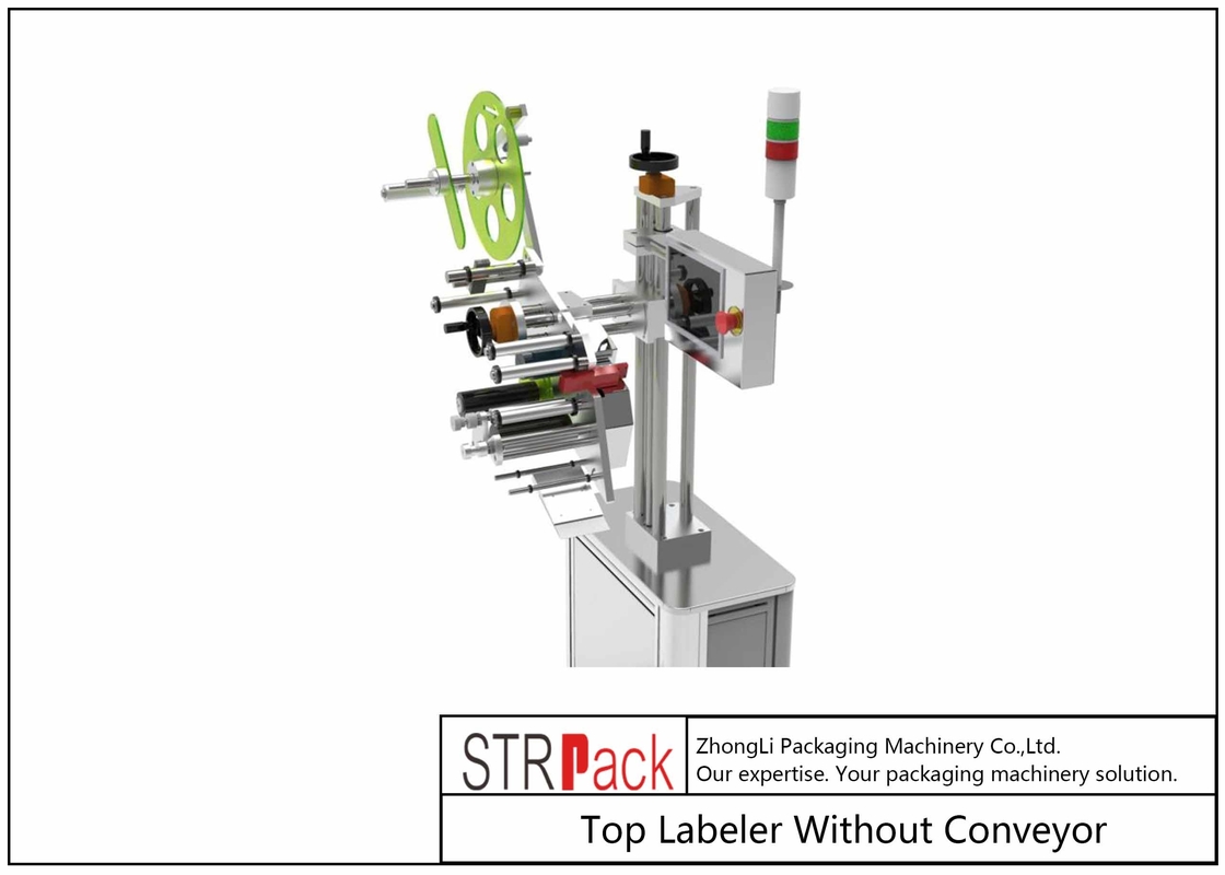 Customized Automatic Bottle Top Labeler Without Conveyor STL-W