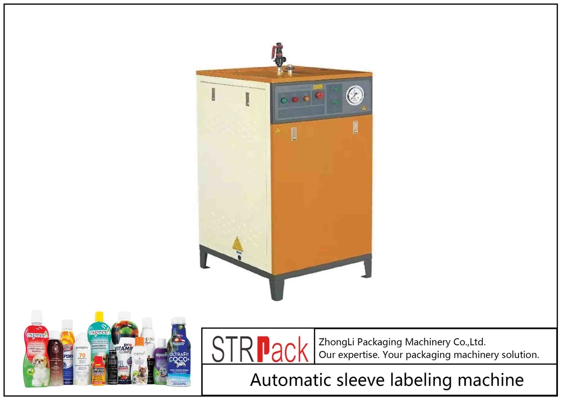Full Automatic PVC Sleeve Shrink Labeling Machine For Round Bottle