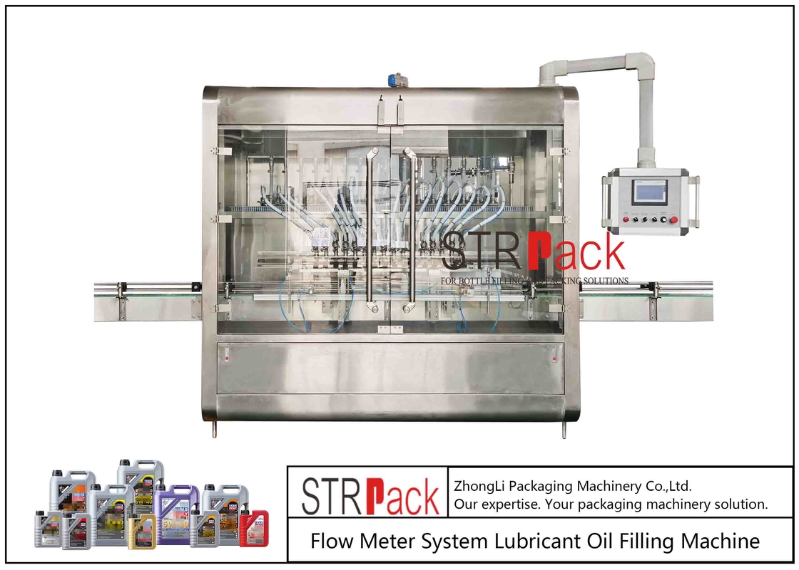 Factory Price Multi-head Low Power Consumption Automatic Plastic Bottle Car Products Industry Motor Oil Filling Machine