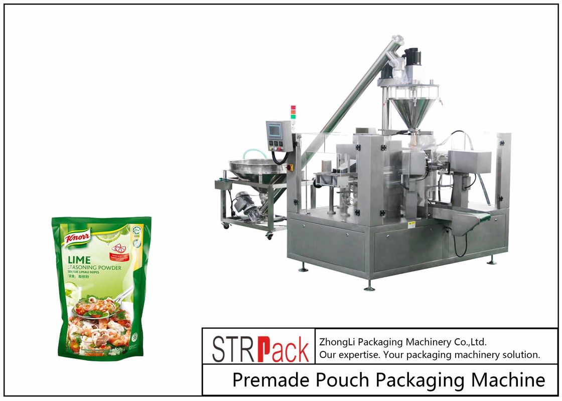 Chili Powder Seasoning Powder Stand-up Pouch Automatic Powder Packaging Machine Bag Given Packing Machine
