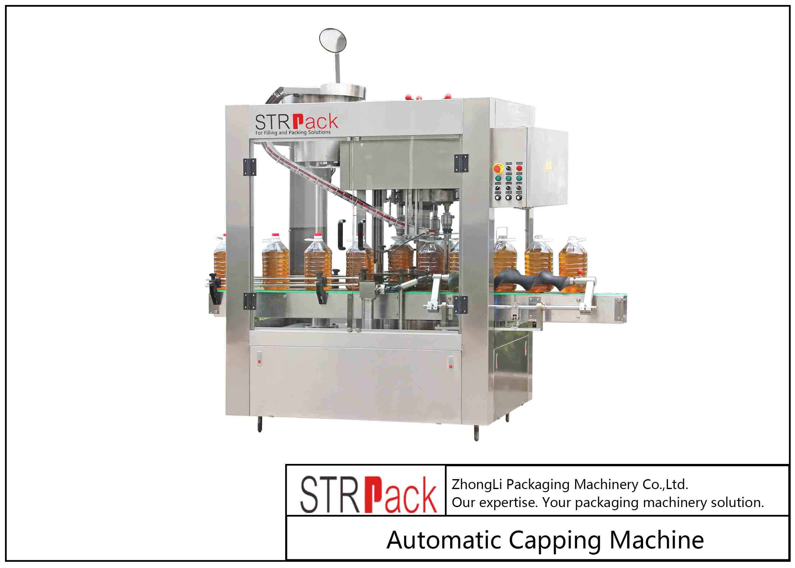 Screw Capping Machine Ropp Rotary ROPP Automatic Capping Machine Aluminum Screw Capping Machine