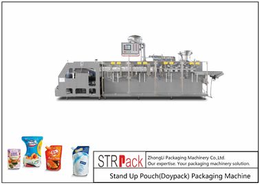60bpm Speed Horizontal Form Fill Seal Machine , Doypack Packaging Machine