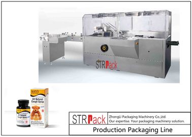 Stable Performance Bottle Packing Machine / Automatic High Speed Cartoning Machine